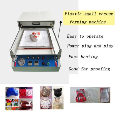 China 3.5KW Máquina de termoformado de bandejas de plástico Ps máquina para hacer cajas de comida rápida en venta