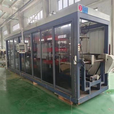 China Used Plastic Vacuum Forming Machine Semi Automatic Forming Machine For Disposable Food Box Bowl for sale