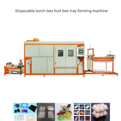 China 33KW 180mm máquina de moldeado de vacío para mascotas de moldeado de bandeja de huevo de embalaje máquina de moldeado de vacío en venta