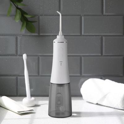 China Cordless 350ml Portable Water Flosser Teeth Cleaner Rechargeable Electric for sale