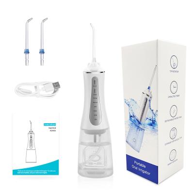 China Ultralight Dental Electric Water Teeth Cleaner Flosser 1800mAh USB Rechargeable for sale