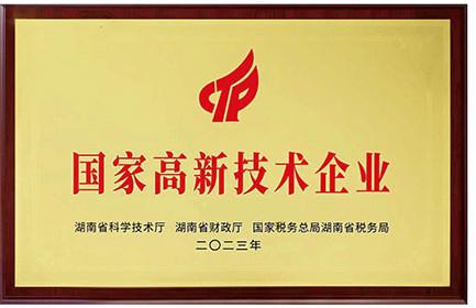 National High-Tech Enterprise - Hunan Dinghan New Material Technology Co., LTD