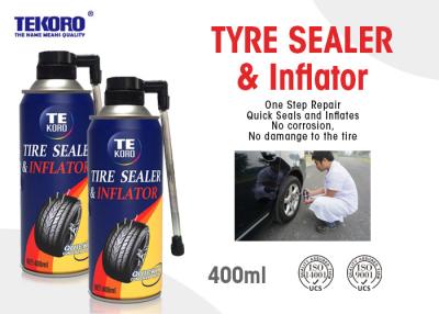 China Non - Toxic Tire Sealer And Inflator For Fixing Flat Tire / Punctured Tire / Rubber Tire for sale