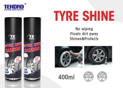 China Espray del brillo del neumático/espray del mantenimiento del coche para proporcionar ULTRAVIOLETA y la protección de los flancos del neumático en venta