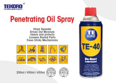 China Colorless Penetrating Oil Spray For Loosening  Frozen / Rusted Metal Parts Rust for sale