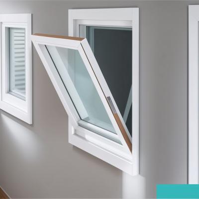 China Fixed Security Bottom Hung Casement Window Soundproof Thermal Insulation for sale