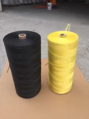 China PP Offshore Flame Retardant Fillers Black Color Twisted High Tenacity 1.3 - 3.5g/d for sale