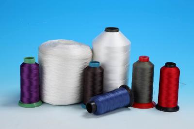 China Red Polyester Sewing Thread High Temperature Resisitance OI>45 for sale