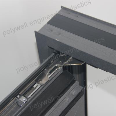 China La termal de aluminio del perfil calienta el aislamiento Windows los 5m horizontales con la tira del aislamiento de calor en venta