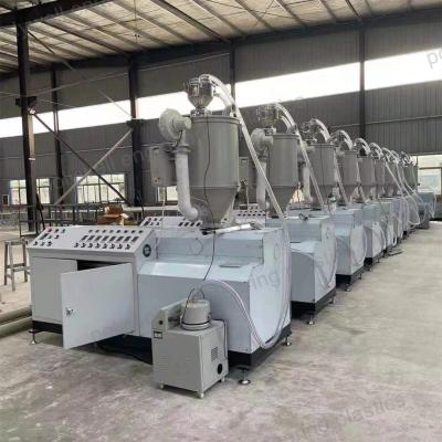 China Máquina de extrusão de plástico Línea de produção de perfis de tubos Máquina de extrusão de parafuso único extrusora de nylon à venda