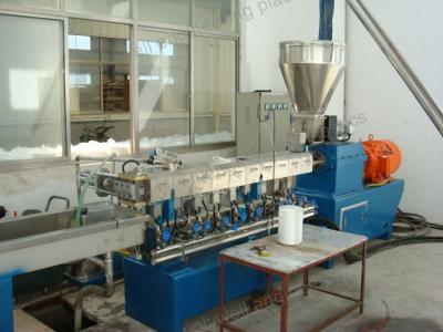 China La protuberancia de alta velocidad de los gránulos PA66 que hace máquina productos plásticos recicla la cadena de producción en venta