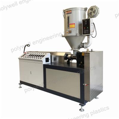 China Automatic Polyamide Strip Extruder PA66 GF25 Granules Plastic Forming Machine for sale