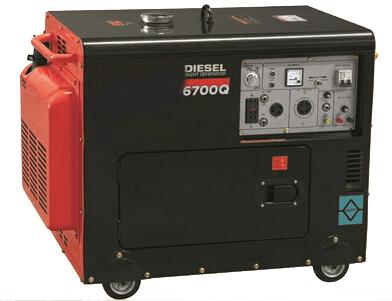 5kw 6.25kva Portable Generators Diesel Open Frame Or Silent Manual Or Electric Start