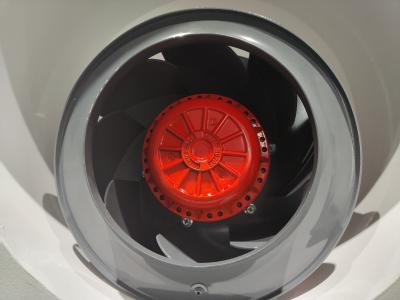 China 2657 Rpm Backward Centrifugal Fan 280mm 0.62kW Motor In Line Centrifugal Fan for sale