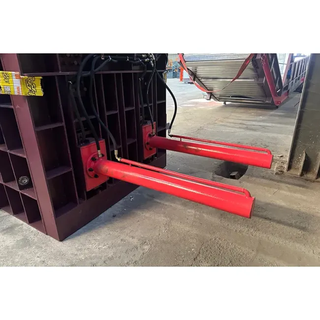 200 Ton Full Steel Plate Vertical Baling Press for Scrap Metal Recycling