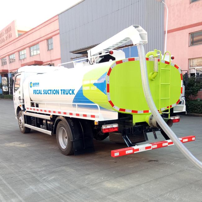 Energy Efficient Sewage Suction Truck With Optional Arm Support And Custom Tank Features 2
