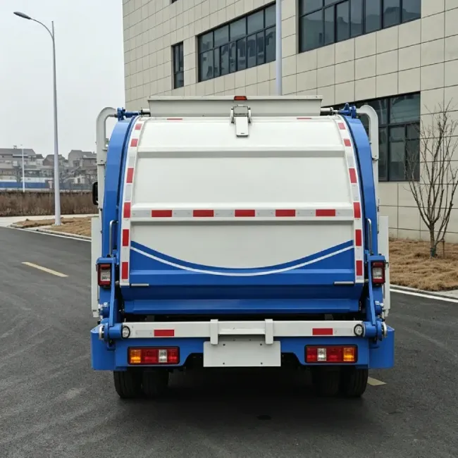 4.5TONS Pure Electric Small Capacity Kitchen Food Garbage Waste Collection Truck