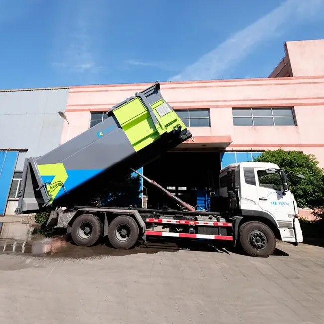 3.5T Mobile Garbage Compactor Truck Heavy Duty Waste Compaction Collection Vehicle