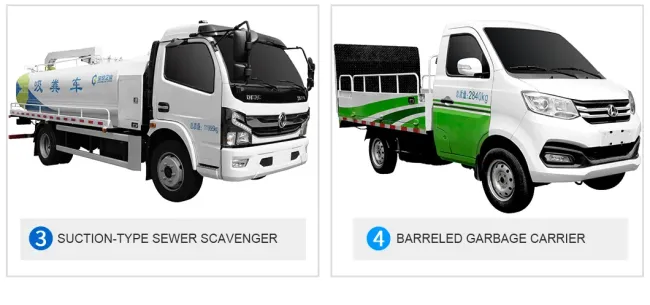 6 Ton 15000L Mobile Garbage Compactor & Heavy Duty Solid Waste Collection machine