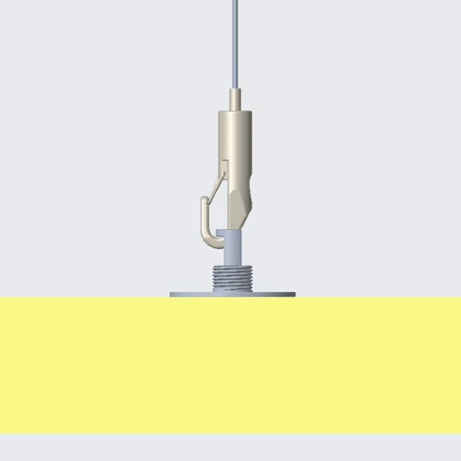 Suspension With Connect Adjust Bracket Adjustable Hook Gripper Wire Hanger 0