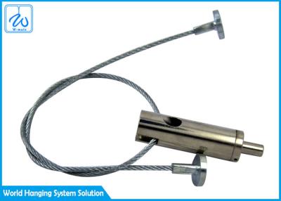China Equipo de la suspensión de la raspa de arenque de los agarradores del cable de alambre de acero para las lámparas de las luces de techo en venta
