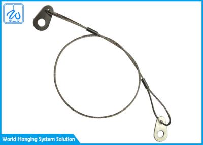 China Estilingue de alta elasticidade da corda de fio do levantamento com abas de aço para luzes de suspensão à venda