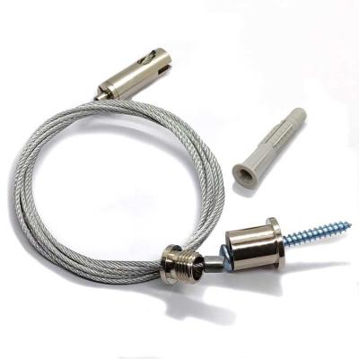 China Corda de fio de aço clara de Kit With Ceiling Attachment By da suspensão da corda à venda