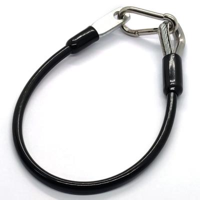 中国 押されたアイレット ホックのばねの掛かるキットが付いている安全ワイヤー ロープの吊り鎖用具 販売のため