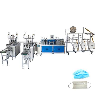 China 3 Ply 4 Ply High Speed Surgical Face Mask Making Machine for sale