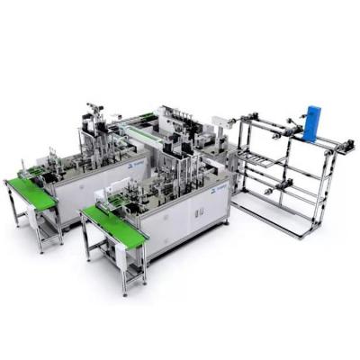 China Disposable Three layers Non Woven Face Mask Maker Machine for sale