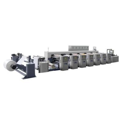 China Máquina de impresión flexográfica de tinta a base de agua o tinta UV para materiales de papel en venta