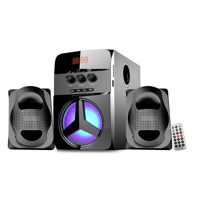 China High End RGB Light Design 2.1 Music Speakers With 4Ω Subwoofer Impedance for sale