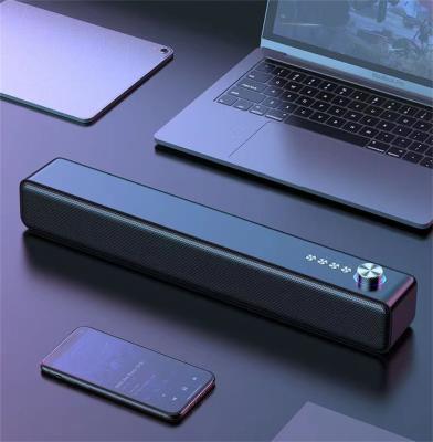 China Barra de sonido Bluetooth personalizable con tarjeta TF de audio de caja de TV con soporte de sonido envolvente en venta