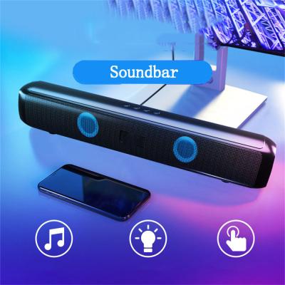 China TF Input Mini Bluetooth Soundbar Speaker With Immersive Experience for sale