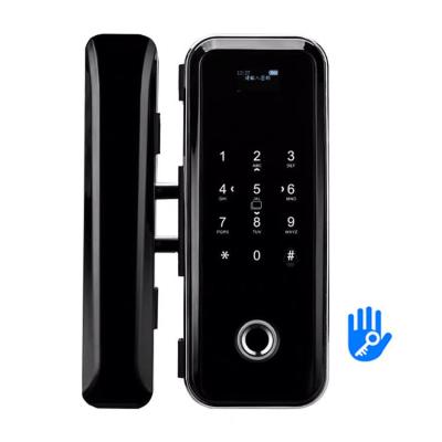 China 200mm Bluetooth Sliding Glass Door Lock Anti Corrosion Digital Entry Door Lock for sale