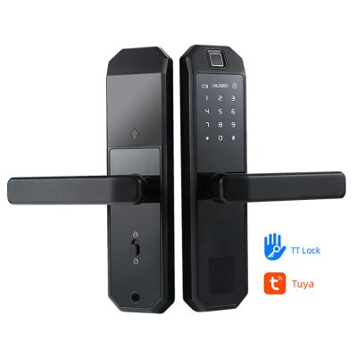China Damp Proof Fingerprint Smart Door Lock Size 20mm For Apartment for sale