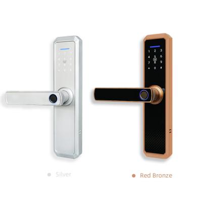 China Standard Wireless Smart Door Lock Fingerprint / Password / Card / Key /Smartphone Unlock for sale
