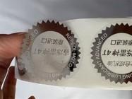China Adesivos de rótulo de embalagem de material PET Adesivo de embalagem de alimentos à prova de óleo à venda