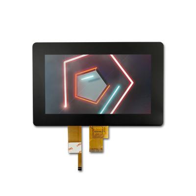 China LVDS Interface TFT LCD Touch Screen Display 7 Inch 800nits With CTP for sale