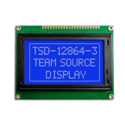 China Speedometer COB LCD Module , 128x64 Graphical Lcd White Backlight ST7920 for sale