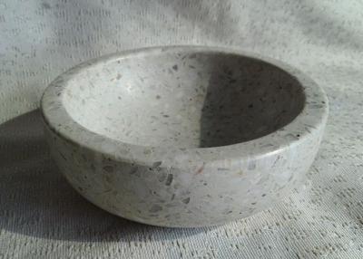 中国 -50~200degree Centigrade Stone Serving Bowl Natural Sandstone 販売のため