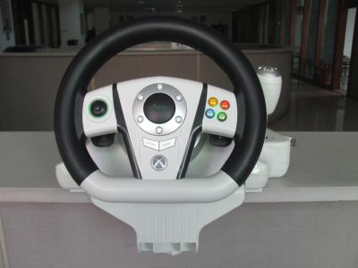 China Adjustable USB PC Xbox Steering Wheel And Pedals With Automatic Centering System for sale