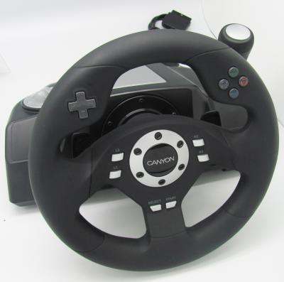 China USB 2 Axis 12 Button V5 PC Game Racing Wheel With 270 Degree Steering Angle for sale