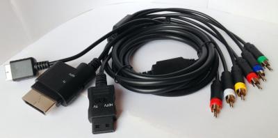China P2 / P3/WII/WII U/XBOX360 todo el cable componente del videojuego de IN1 sistema de pesos americano en venta
