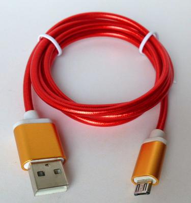 China Cable de carga de los datos USB del cargador del regulador P4, 4 perno USB A a la conexión micro de 5 pernos B en venta
