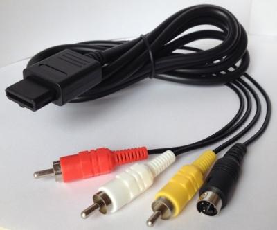 China 1.8M length Video Game Cables For Game Glub S-Video AV for sale
