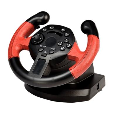 China 90 Degree Dual Vibration PC Racing Wheel for sale