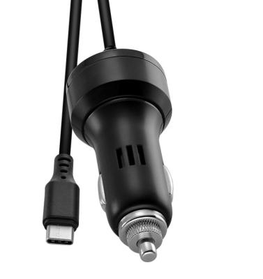 China 12-24V USB Data Charging Cable Ns 5v /3a High Current Tape C Switch Car Charger for sale
