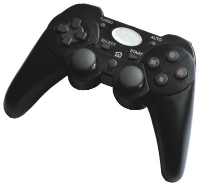 China ABS 2.4G Sixaxis Wireless USB Game Controller Double Vibration Feedback For Vedio game for sale