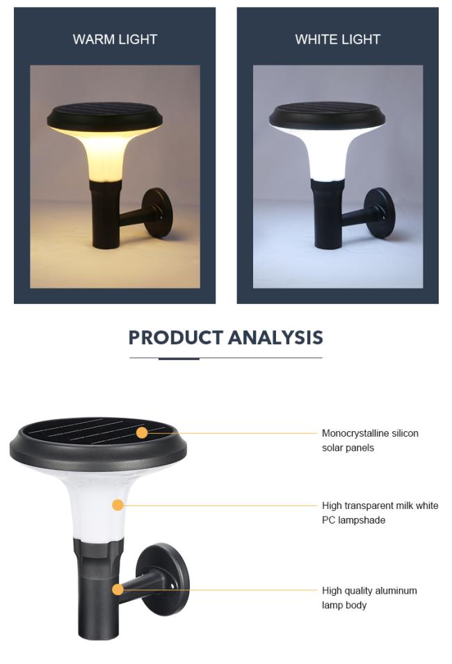 Solar Wall Lamp Image 2